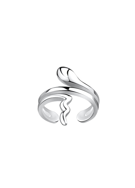 Sterling Silver Snake Ear Cuff