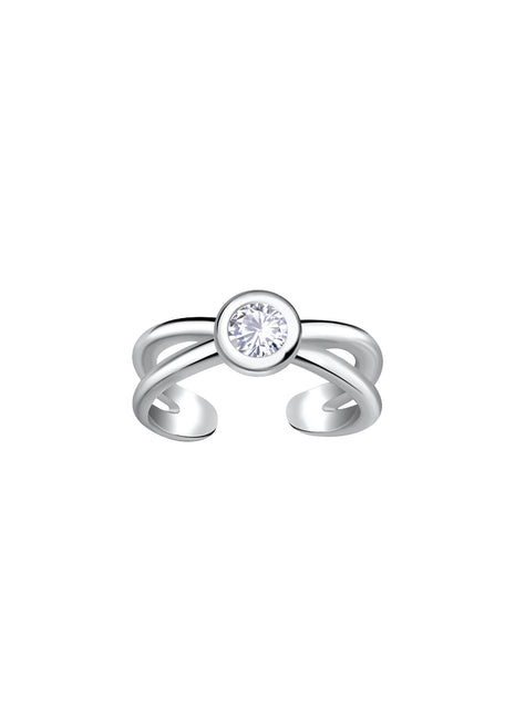 Sterling Silver Cross Ear Cuff