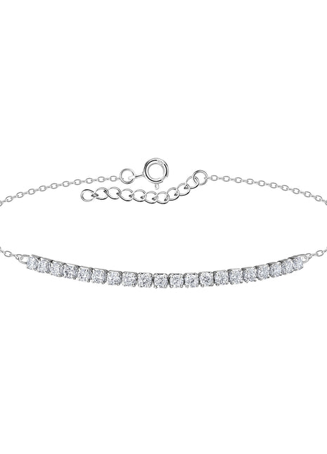 Sterling Silver Tennis Bracelet