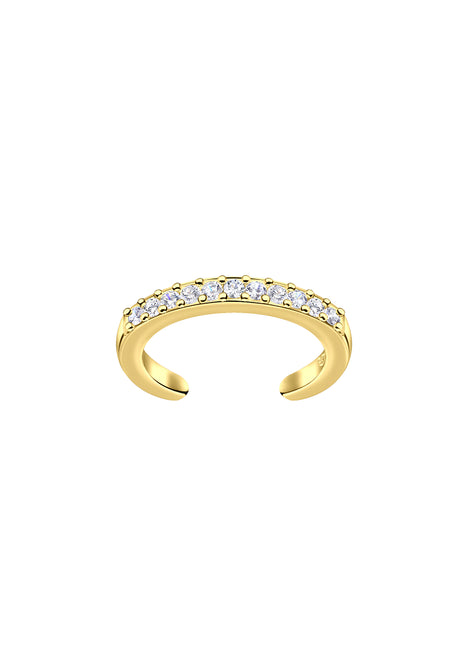 Sterling Silver Eternity Ear Cuff