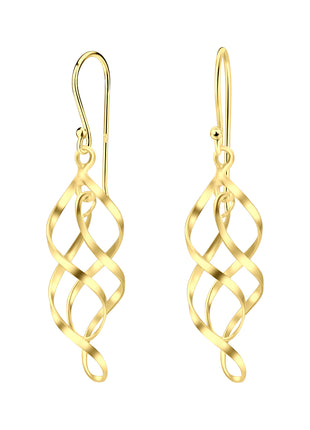 Sterling Silver Spiral Earrings
