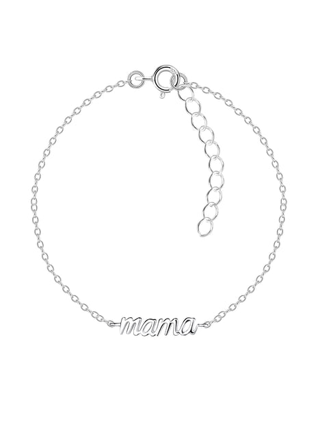 Sterling Silver Mama Bracelet