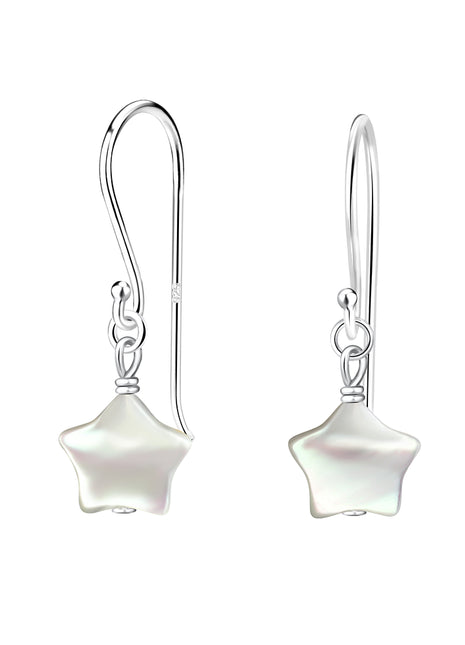 Sterling Silver Star Earrings