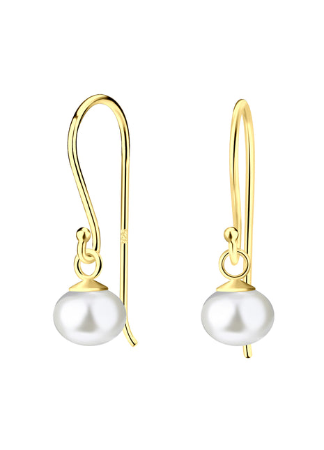 6mm Fresh Water Pearl Sterling Silver Earrings