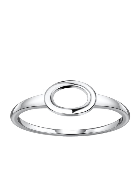 Sterling Silver Oval Ring
