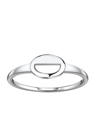 Sterling Silver Oval Ring