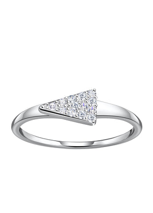 Sterling Silver Triangle Ring