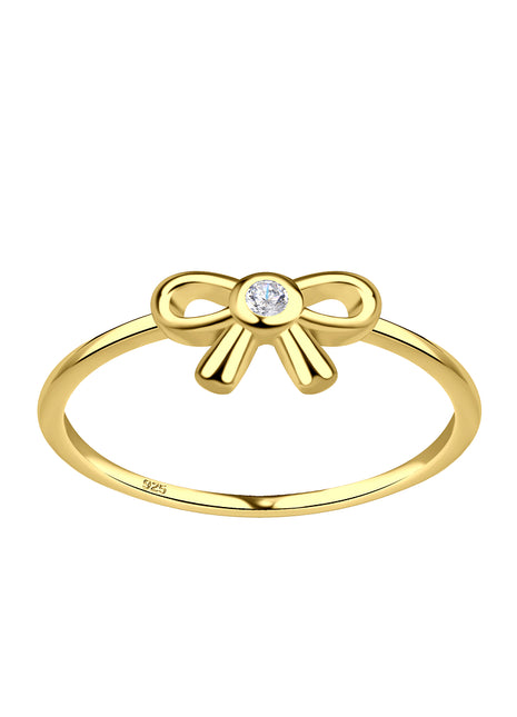 Sterling Silver Bow Ring
