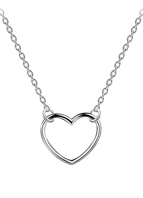 Sterling Silver Heart Necklace