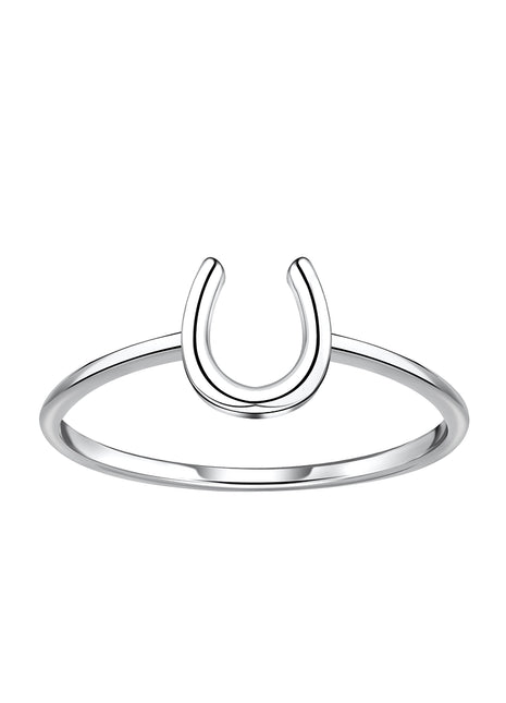 Sterling Silver Horseshoe Ring