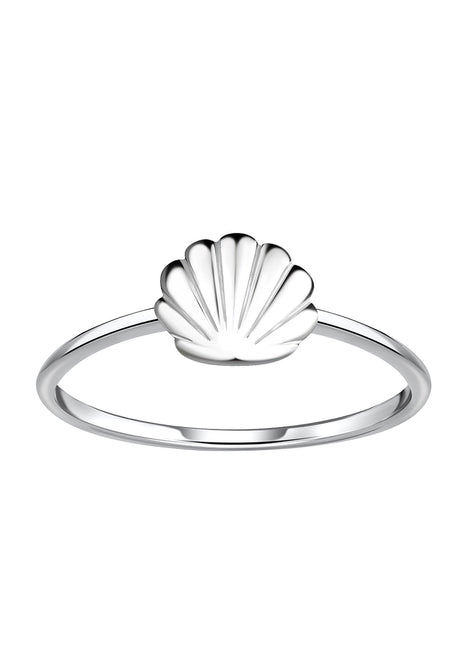 Sterling Silver Shell Ring