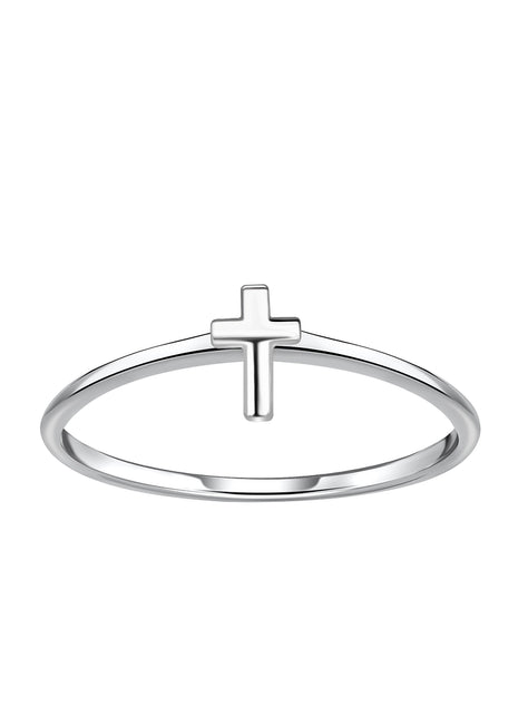 Sterling Silver Cross Ring