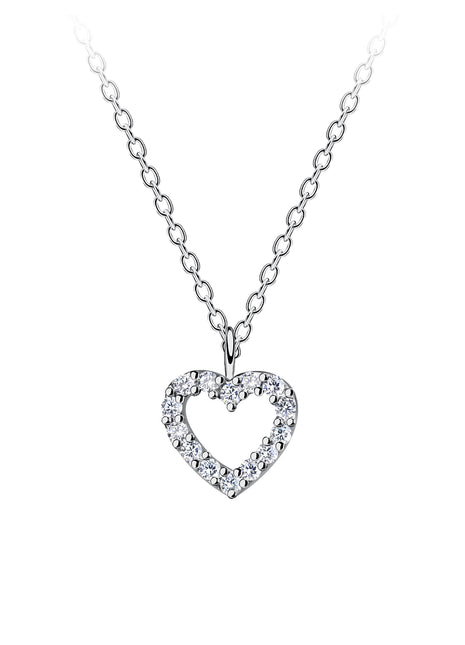 Sterling Silver Heart Necklace