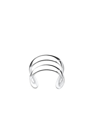 Sterling Silver Double Line Ear Cuff