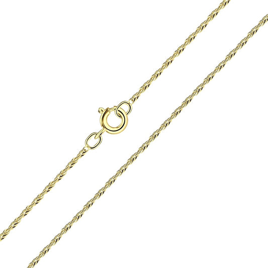 45cm Sterling Silver Singapore Chain
