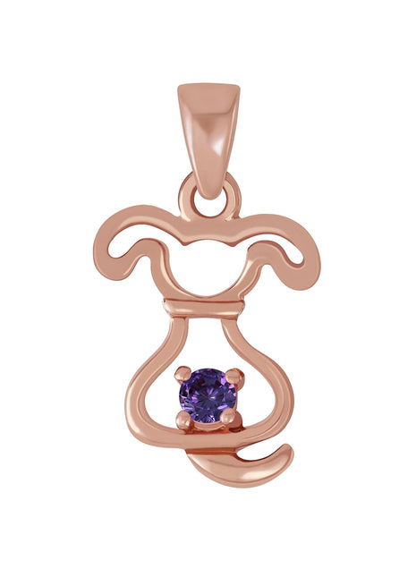 Sterling Silver Dog Pendant