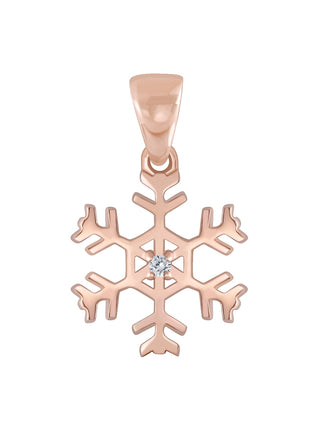 Sterling Silver Snowflake Pendant
