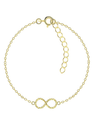 Sterling Silver Infinity Twist Bracelet