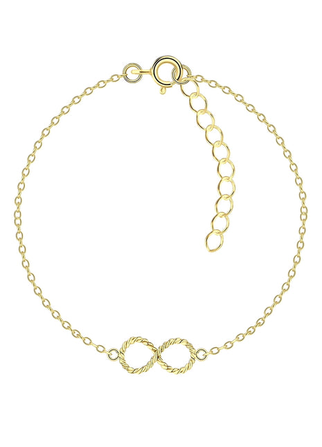 Sterling Silver Infinity Twist Bracelet