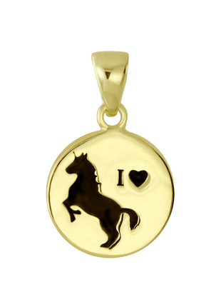 Sterling Silver Horse Pendant