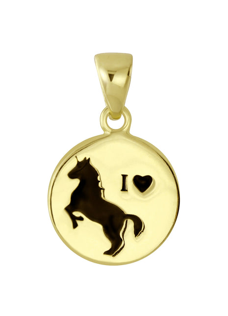 Sterling Silver Horse Pendant