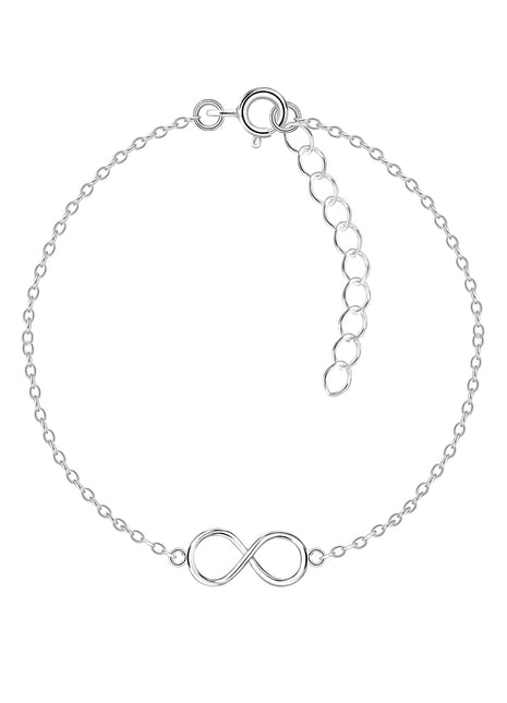 Sterling Silver Infinity Bracelet