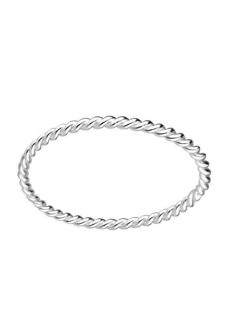 Sterling Silver Twisted Ring