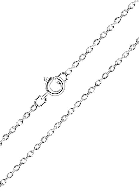 50cm Sterling Silver Cable Chain