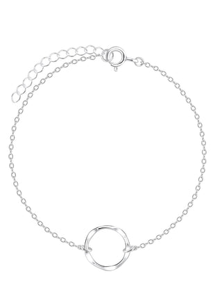 Sterling Silver Circle Bracelet