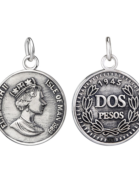 Sterling Silver Coin Pendant