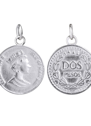 Sterling Silver Coin Pendant