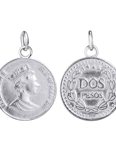 Sterling Silver Coin Pendant