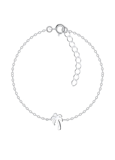 Sterling Silver Palm Tree Bracelet