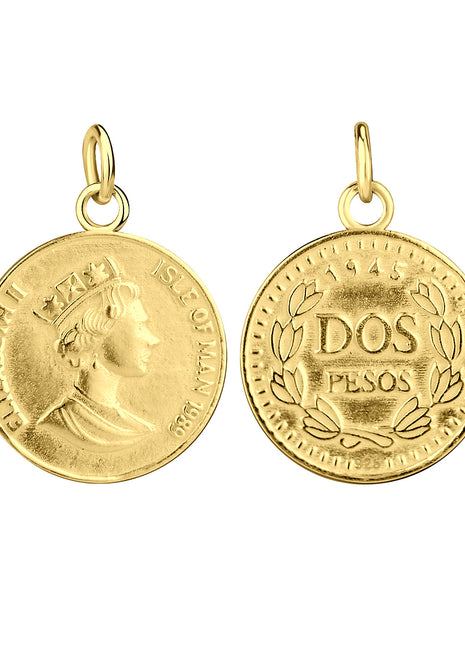 Sterling Silver Coin Pendant