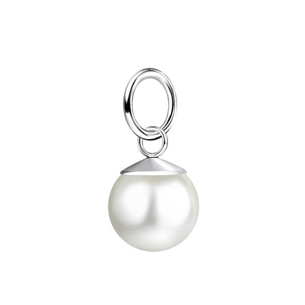 8mm Pearl Sterling Silver Pendant