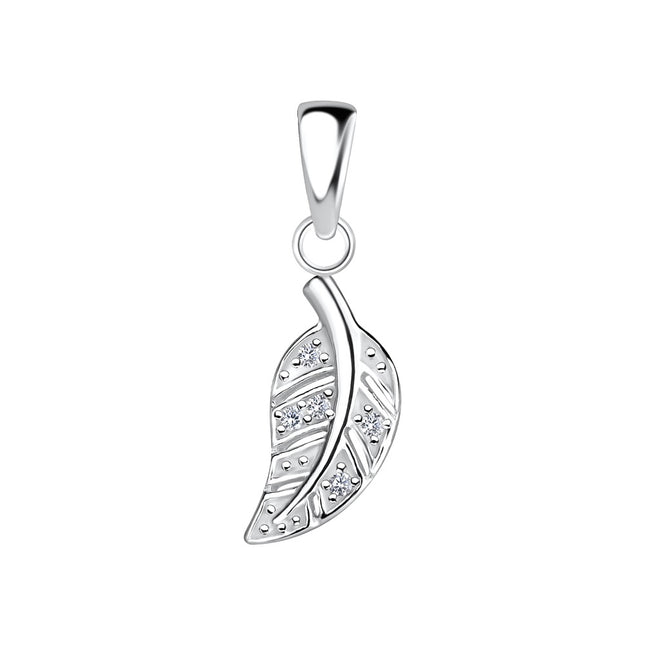 Sterling Silver Leaf Pendant