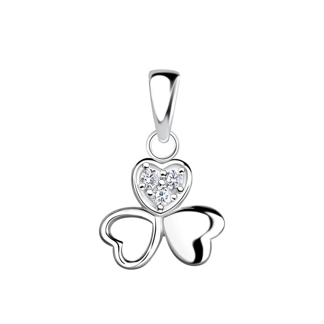 Sterling Silver Shamrock Pendant