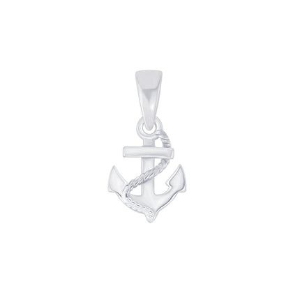 Sterling Silver Anchor Pendant