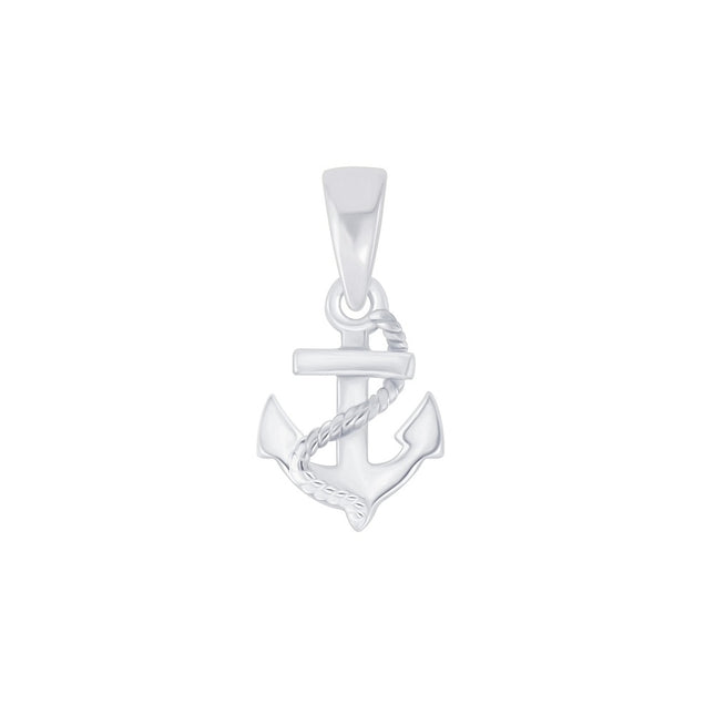 Sterling Silver Anchor Pendant
